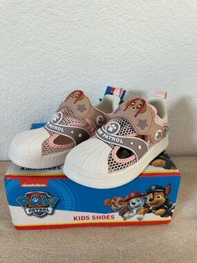 Nickelodeon PAW Patrol Pink & White Kids' Slip-On Sneakers